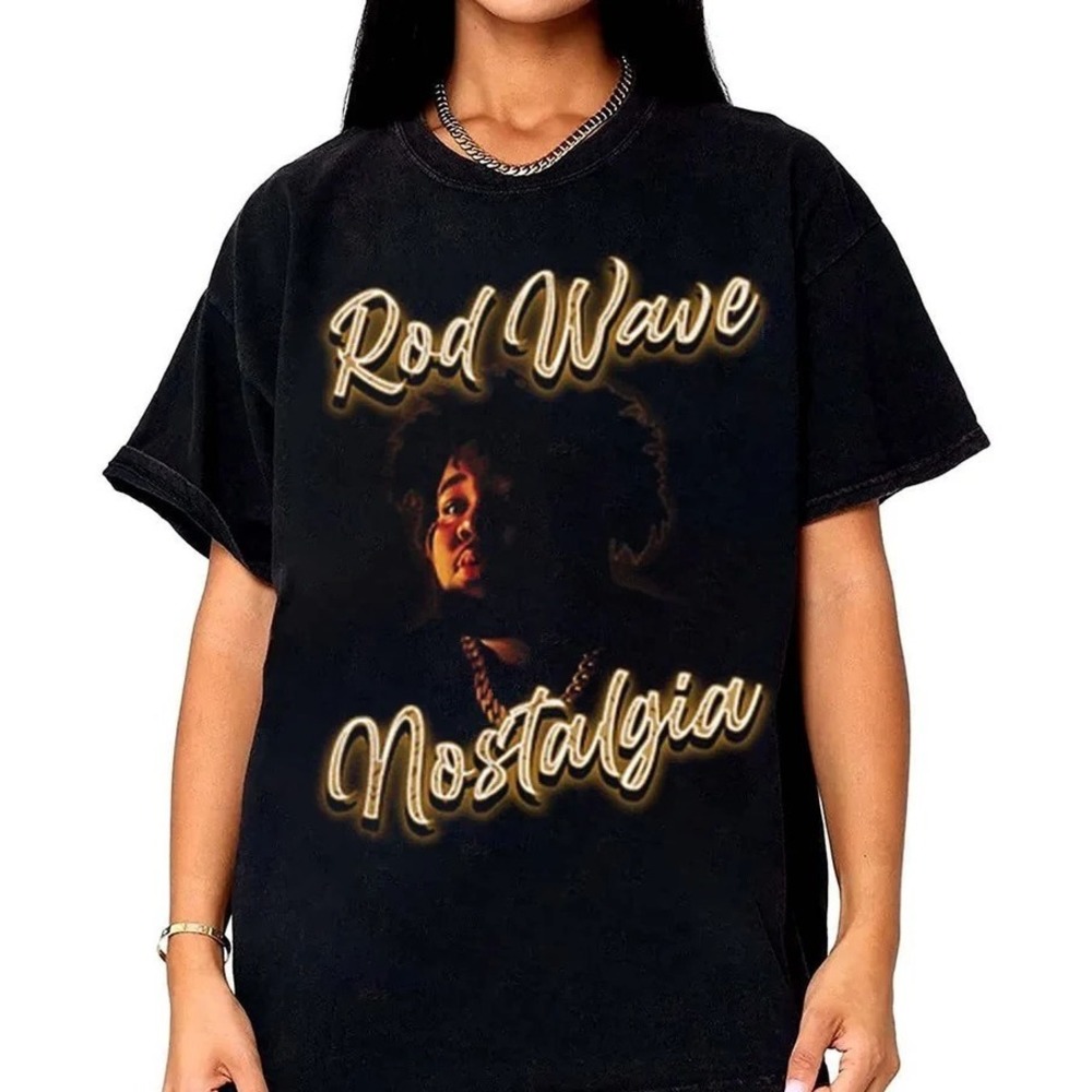 Rod Wave Nostalgia Tour Shirt, Rod Wave Concert, Rod Wave Graphic Tee, Rod Wave
